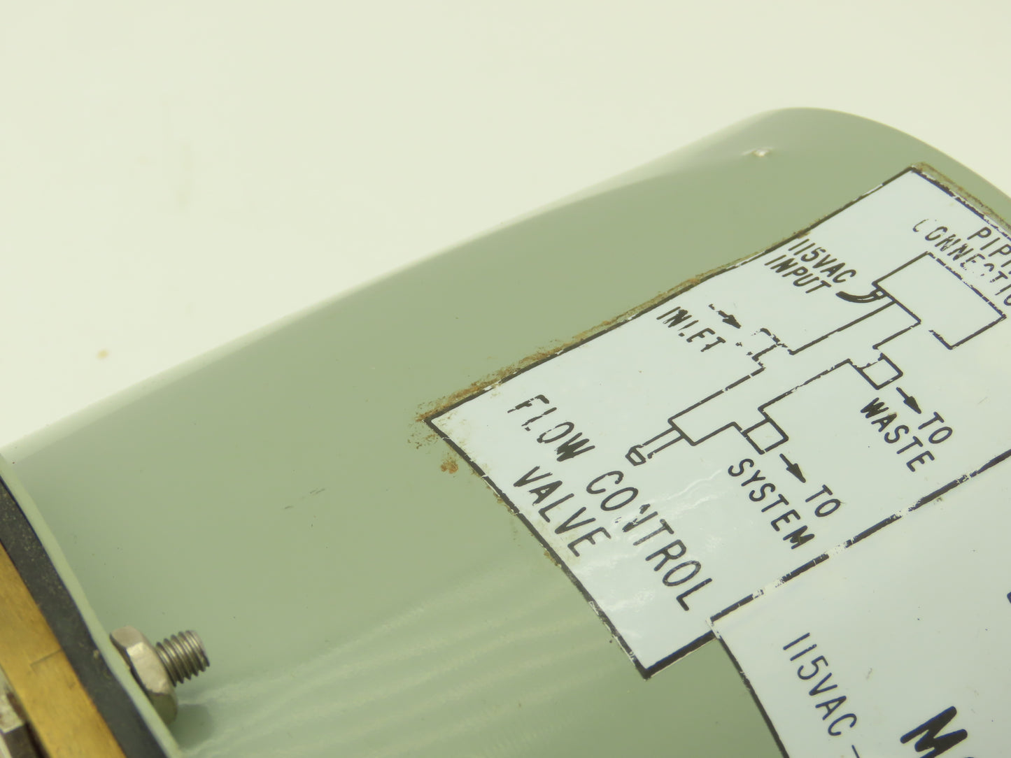 Marine Electric FCV-6 Instant Direct Acting Distillate Flow Control 3 Way Valve