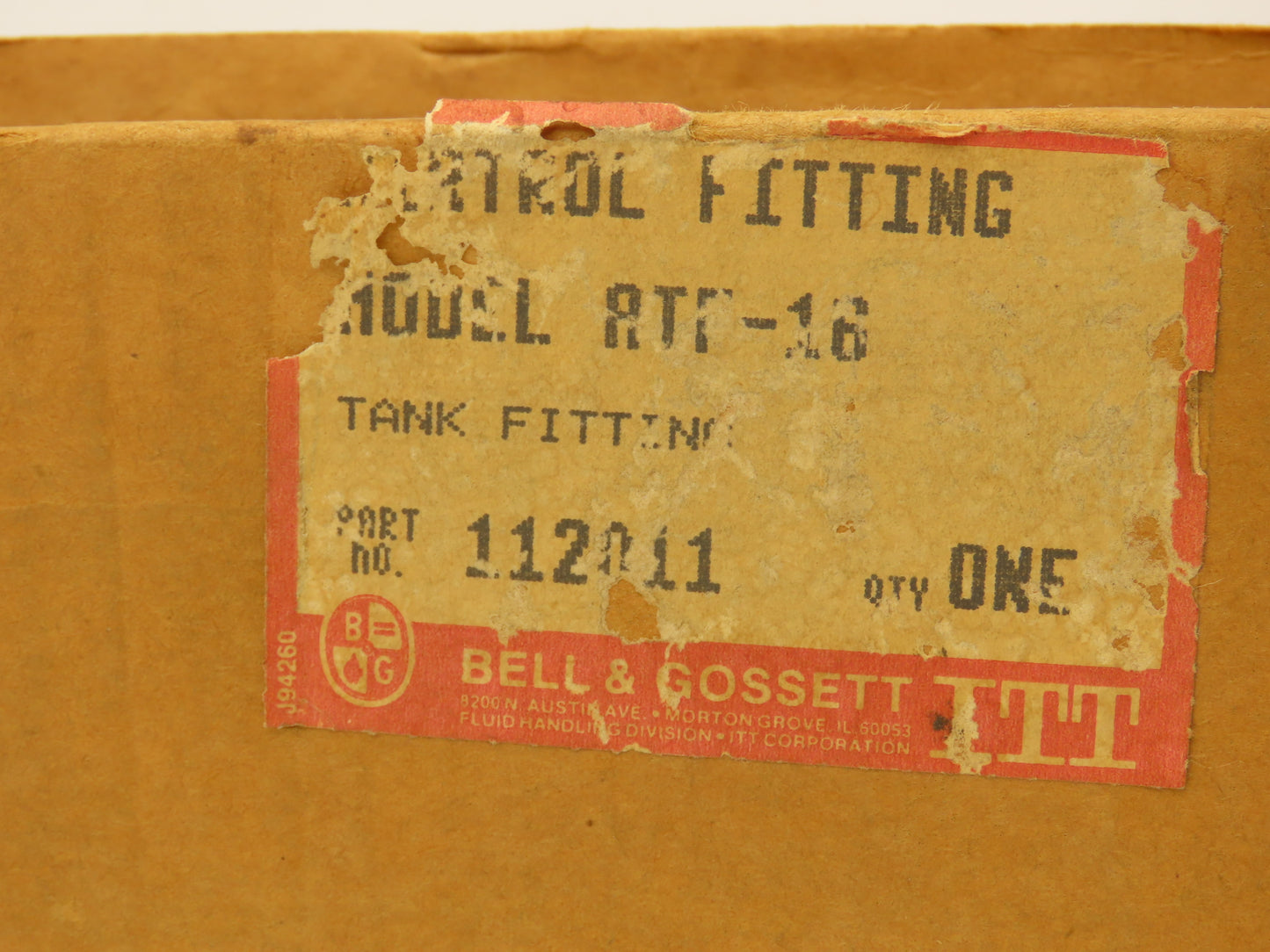 Bell & Gossett ATF-16 Airtrol Tank Vent Valve 3/4"NPT F x 1/2" M Max 175PSI