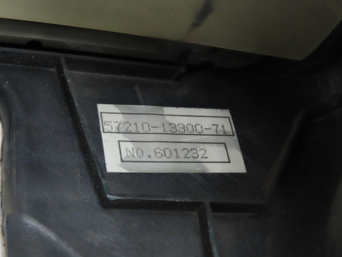 Toyota 5FBCU20 Forklift Dash Display Meter Console Assembly 57210-13300-71