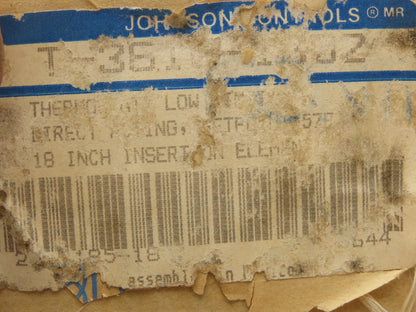 Johnson Controls T-3610-1002 Pneumatic Low Limit Controller 18" Element