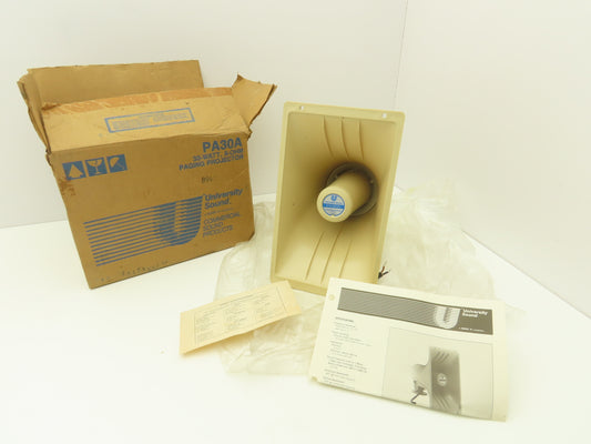 Valcom PA30A Paging Horn PA Amplified Loudspeaker 30W 25/70VDC Adjustable Mount