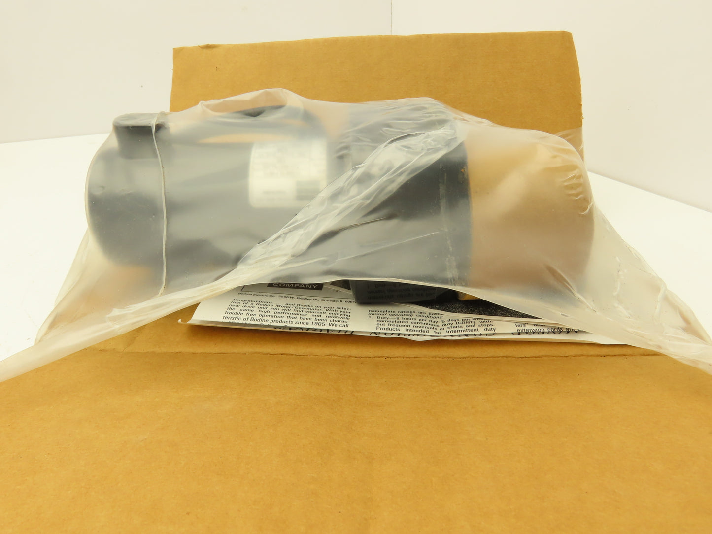 Bodine Electric 0188 ES DC Gearmotor 130VDC 18:1 Ratio 139RPM 1/17HP 139 RPM