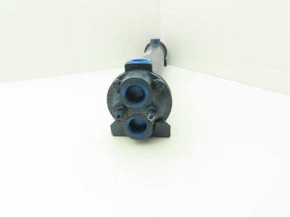 ITT Standard 5-030-03-024-003 BCF Brass Shell & Tube Heat Exchanger 2-Pass 1"NPT