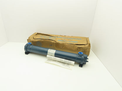 ITT Standard 5-030-03-024-003 BCF Brass Shell & Tube Heat Exchanger 2-Pass 1"NPT