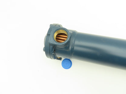 ITT Standard 5-030-03-024-003 BCF Brass Shell & Tube Heat Exchanger 2-Pass 1"NPT