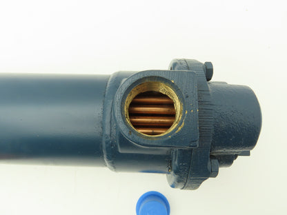 ITT Standard 5-030-03-024-003 BCF Brass Shell & Tube Heat Exchanger 2-Pass 1"NPT