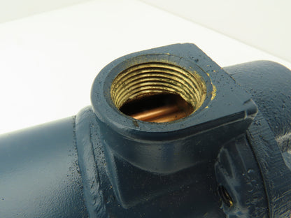 ITT Standard 5-030-03-024-003 BCF Brass Shell & Tube Heat Exchanger 2-Pass 1"NPT