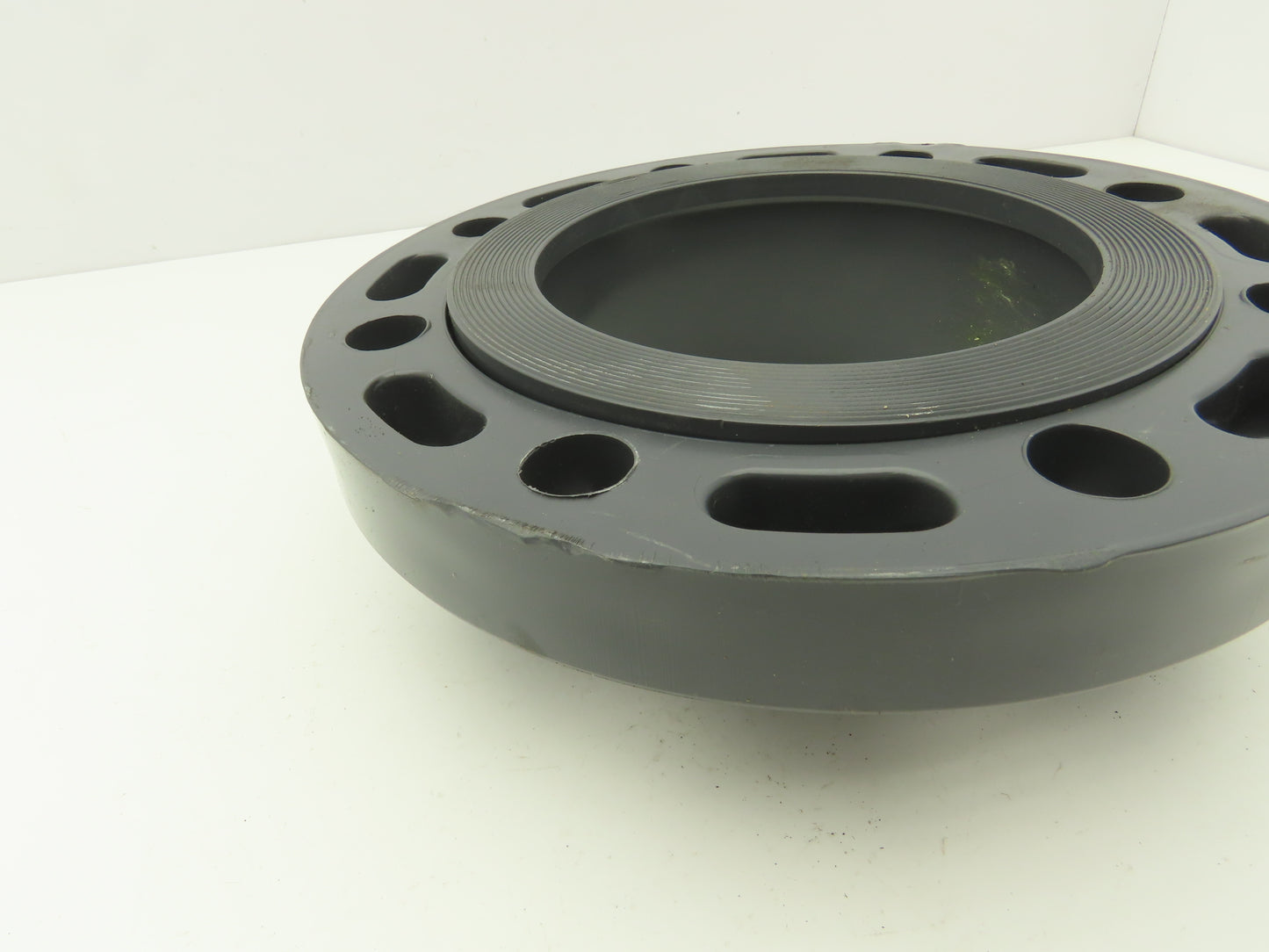 Spears 3SJ2V2 NSNP 6" PVC Flange Coupling 150 PSI Grey Schedule 80