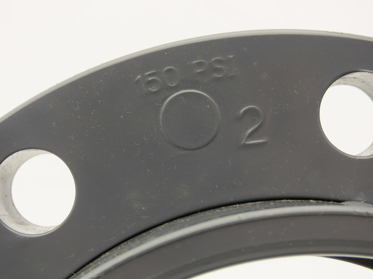 Spears 3SJ2V2 NSNP 6" PVC Flange Coupling 150 PSI Grey Schedule 80