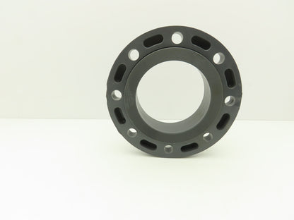 Spears 3SJ2V2 NSNP 6" PVC Flange Coupling 150 PSI Grey Schedule 80