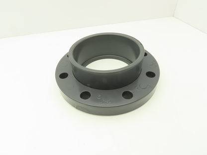 Spears 3SJ2V2 NSNP 6" PVC Flange Coupling 150 PSI Grey Schedule 80