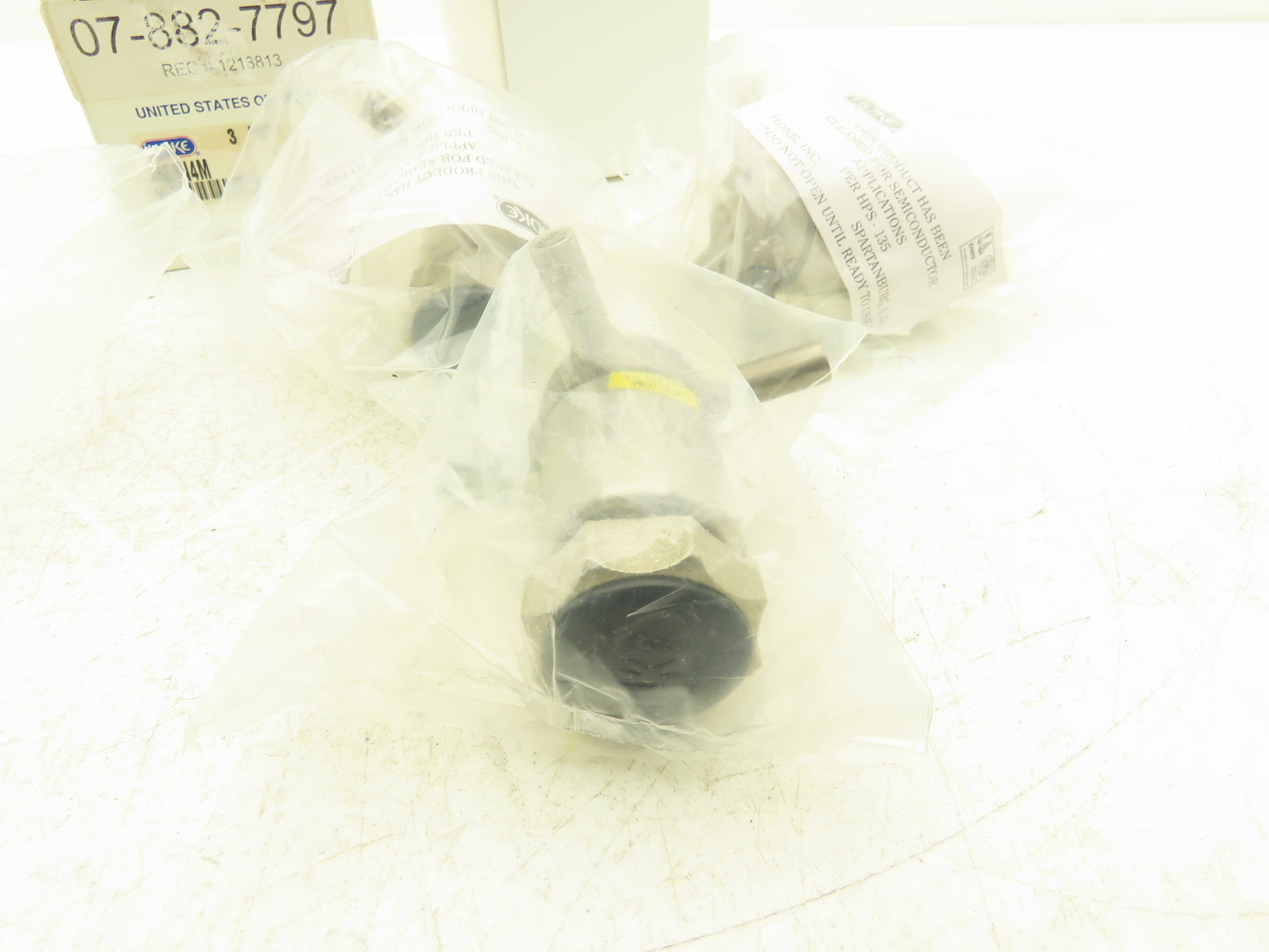 Hoke Valves 4688N4M Stainless 3-Port Diaphragm Valve 300psi  Box of 3