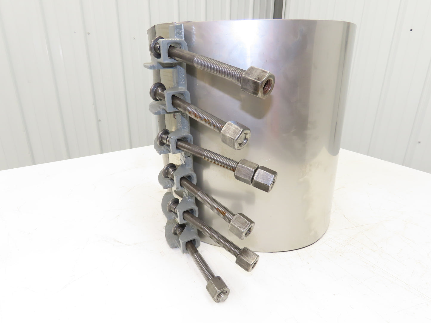 Dresser 0360-1104-390 Steel Repair Clamp Style 360 Stainless Steel 11.44" X 15"W