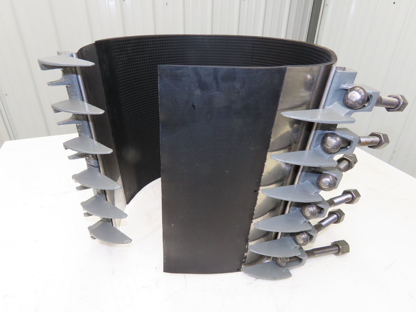 Dresser 0360-1104-390 Steel Repair Clamp Style 360 Stainless Steel 11.44" X 15"W