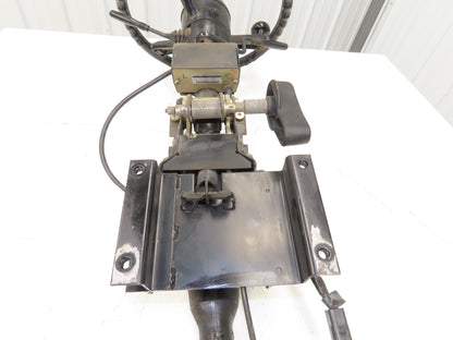 Toyota 5FBCU20 Forklift Steering Wheel Column Adjustable With Mount Bracket