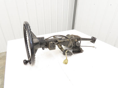 Toyota 5FBCU20 Forklift Steering Wheel Column Adjustable With Mount Bracket