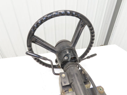 Toyota 5FBCU20 Forklift Steering Wheel Column Adjustable With Mount Bracket