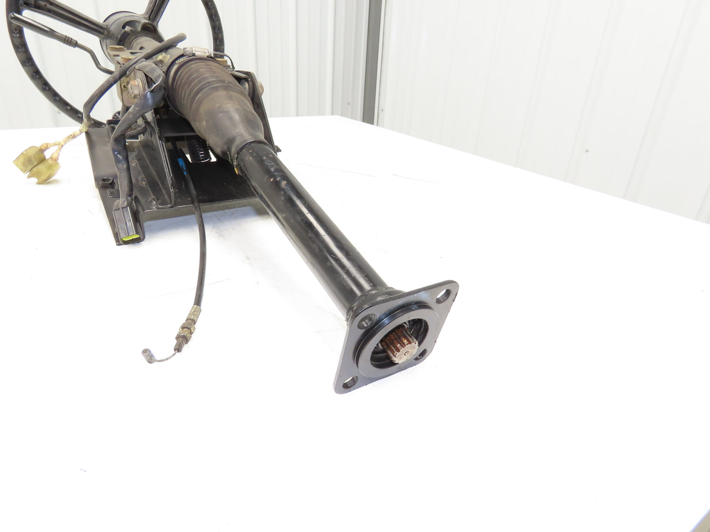 Toyota 5FBCU20 Forklift Steering Wheel Column Adjustable With Mount Bracket