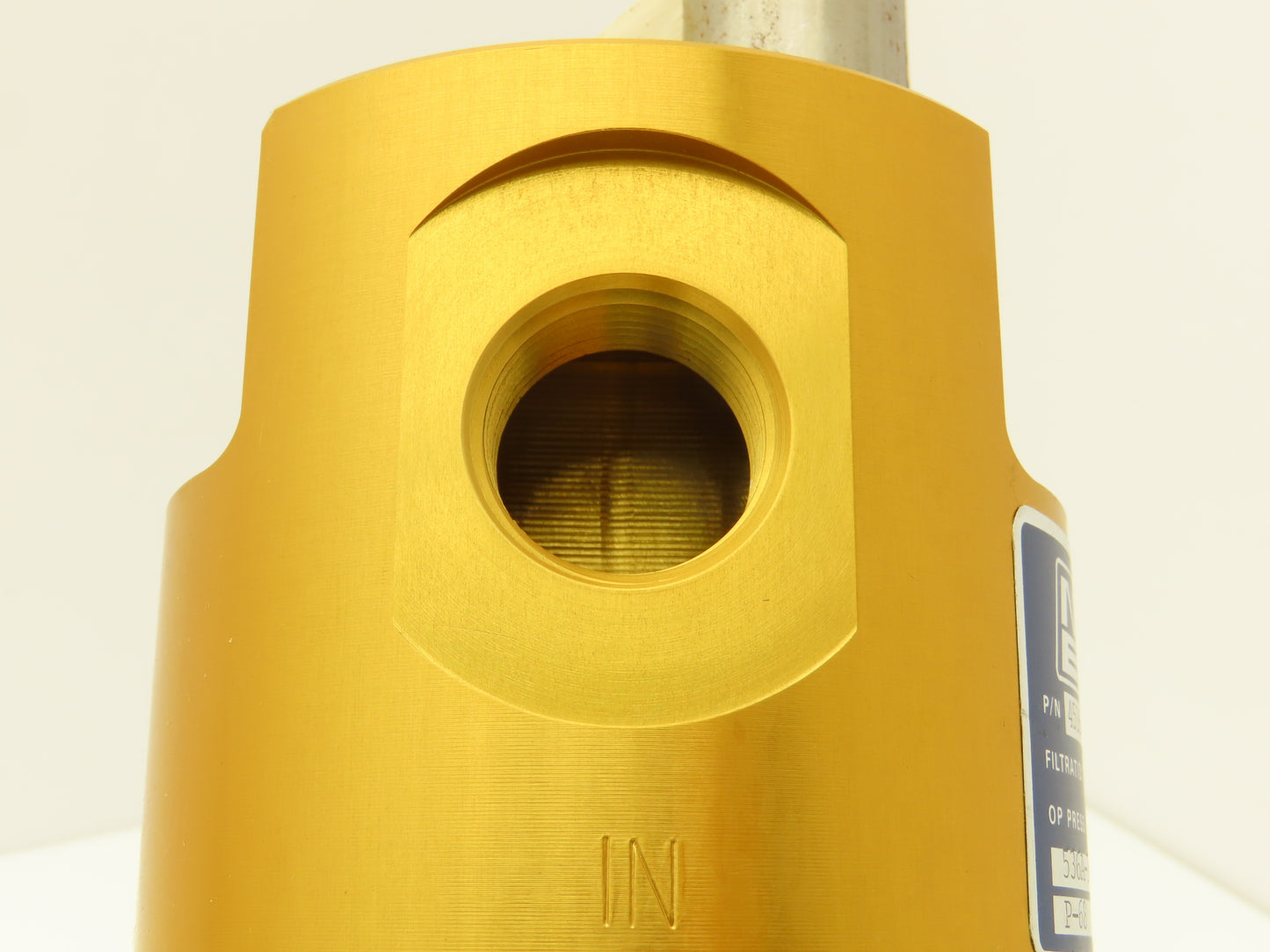 Norman 4536A-10PN-V High Pressure Hydraulic Filter 10 Micron 3/4"npt 5000psi