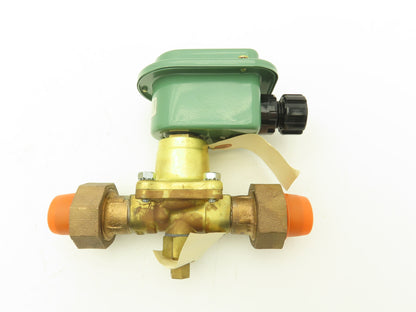 Asco Redhat 8222D2 MO Solenoid Steam Valve 2-Way 50 PSI 1/2" Solder Connection