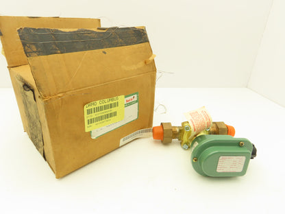 Asco Redhat 8222D2 MO Solenoid Steam Valve 2-Way 50 PSI 1/2" Solder Connection