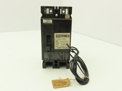 Westinghouse 2609D39G19 Circuit Breaker 15Amp 2 Pole 600VAC Shunt Trip