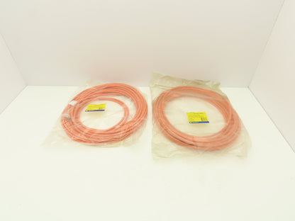 Square D CBL1622P16MQ50 Seriplex 5-Pin Mini 50 Foot Extension Cable Lot of 2