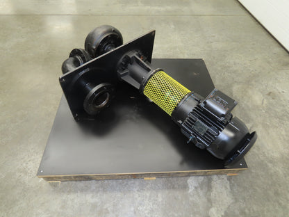 Haynes 6552-9 Vertical Centrifugal Pump 5x4" Flanged 500gpm 7.5Hp Motor 230/460V