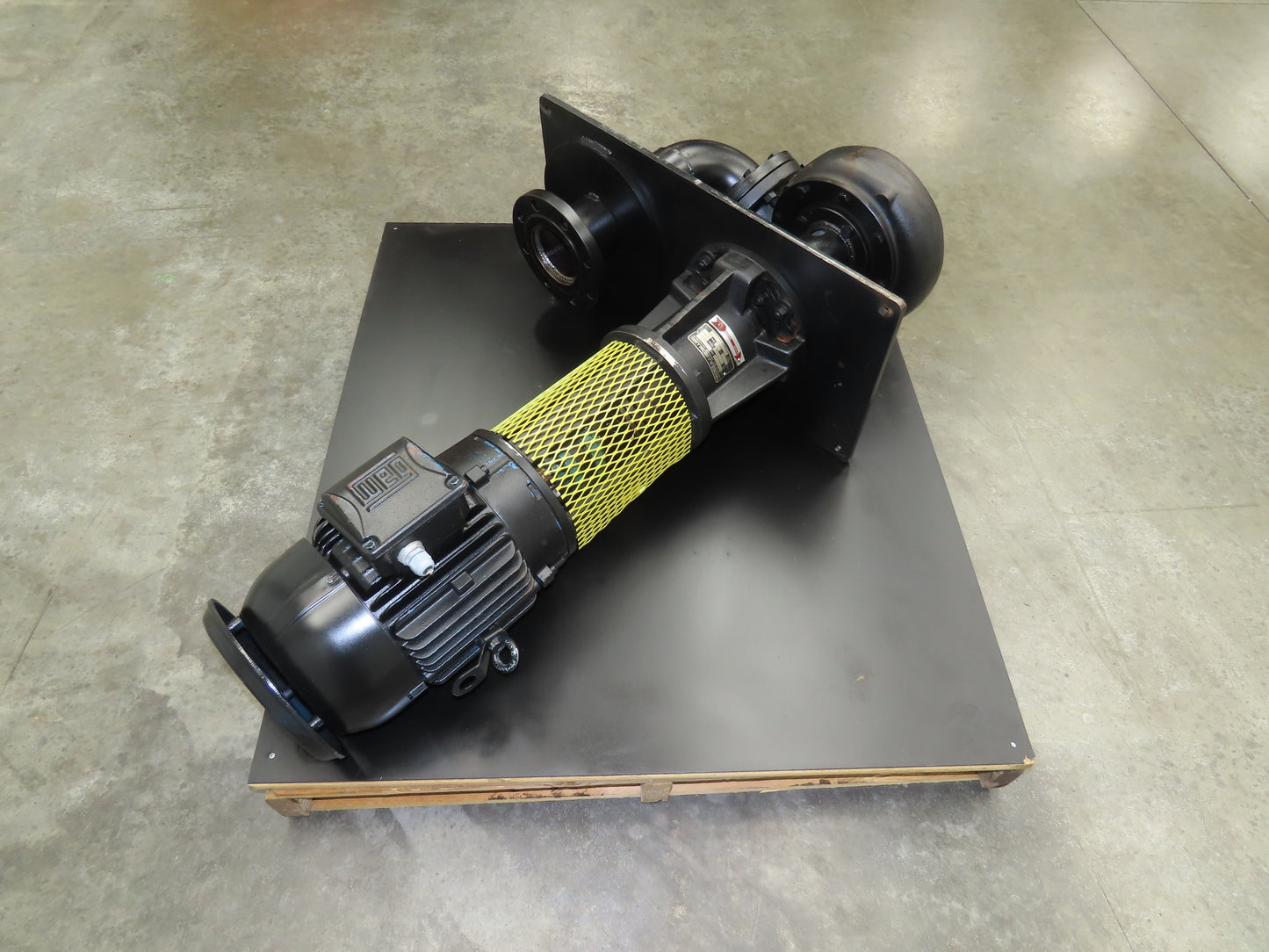 Haynes 6552-9 Vertical Centrifugal Pump 5x4" Flanged 500gpm 7.5Hp Motor 230/460V