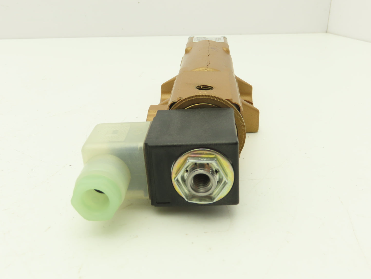 Versa TGS-3512-G-HCL-S-155-A120 Brass Directional Solenoid Valve 3-Way 120V