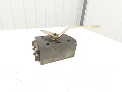 Parker BVMM242SS1NA High Pressure Ball Valve Manifold Mount 6000psi