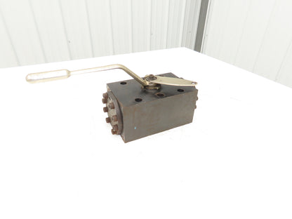 Parker BVMM242SS1NA High Pressure Ball Valve Manifold Mount 6000psi