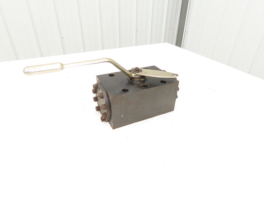 Parker BVMM242SS1NA High Pressure Ball Valve Manifold Mount 6000psi