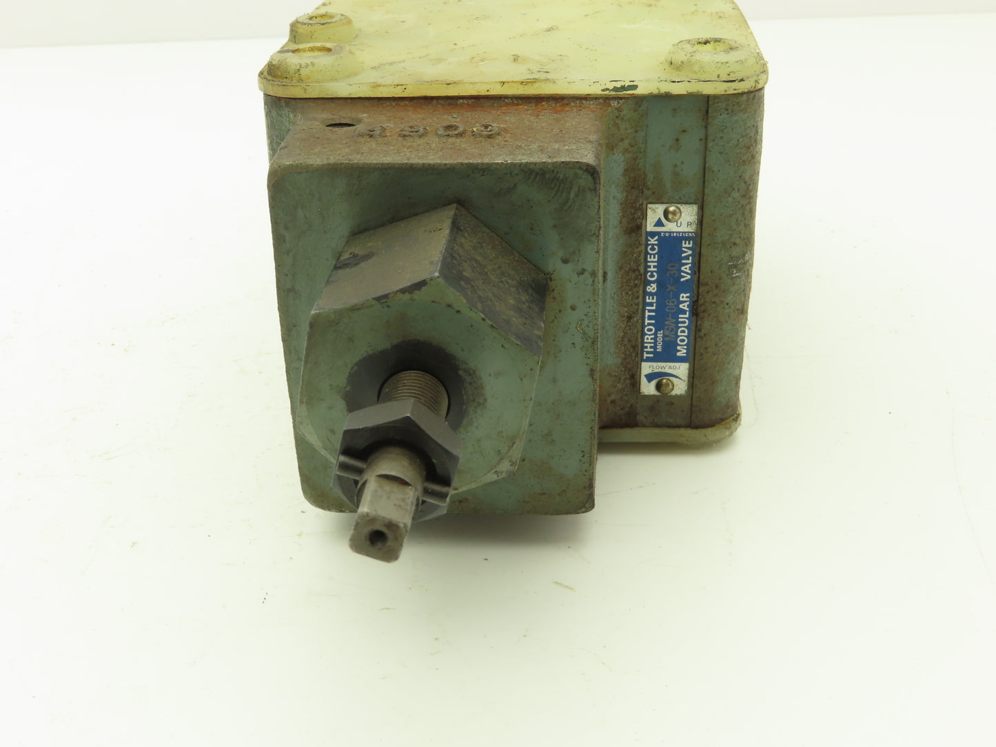 Yuken MSW-06-X-30 Hydraulic Flow Control Modular Throttle/Check Valve