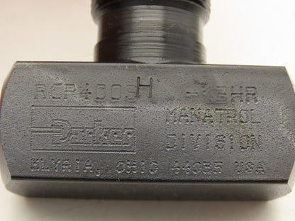 Parker RCP400SH Hydraulic Flow Control Relief Valve 3000psi 1/4"npt