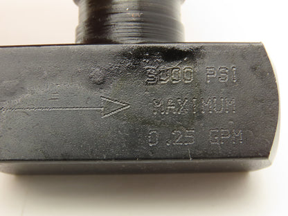 Parker RCP400SH Hydraulic Flow Control Relief Valve 3000psi 1/4"npt