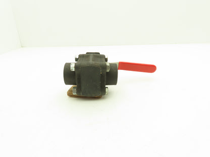 Worcester 444 TSW Manual Ball Valve 1" Socket Weld 1000PSI