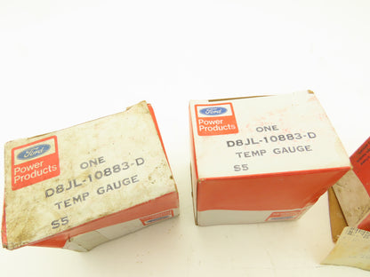 Ford D8JL-10883-D Temperature Guage Vintage 2" Face Chrome Ring 140-220 Lot of 3