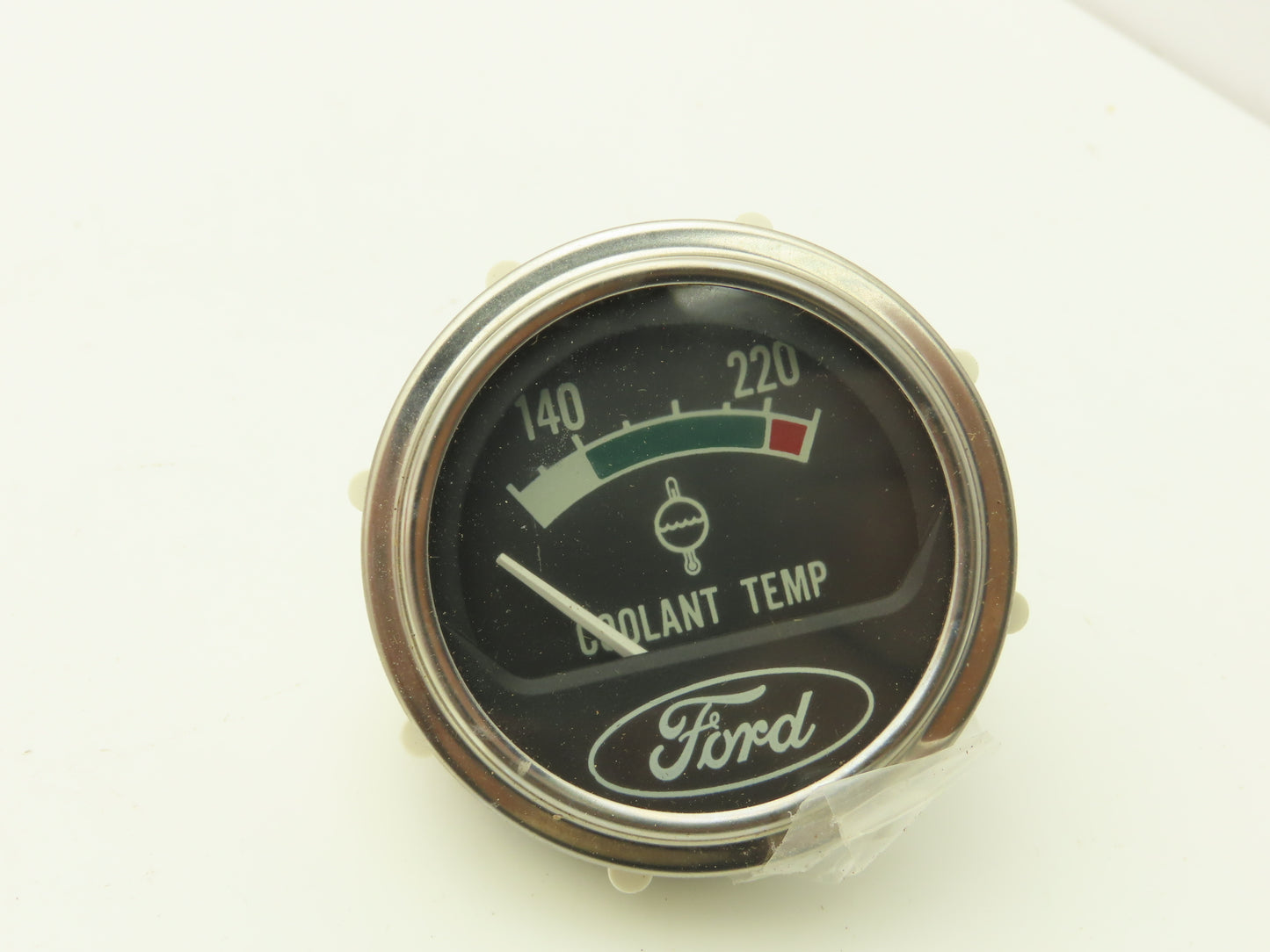 Ford D8JL-10883-D Temperature Guage Vintage 2" Face Chrome Ring 140-220 Lot of 3