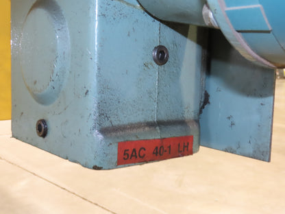 Hytrol 18"x 50' 10" Slider Bed Conveyor 15.5" Belt 2Hp 3PH Center Drive 65FPM