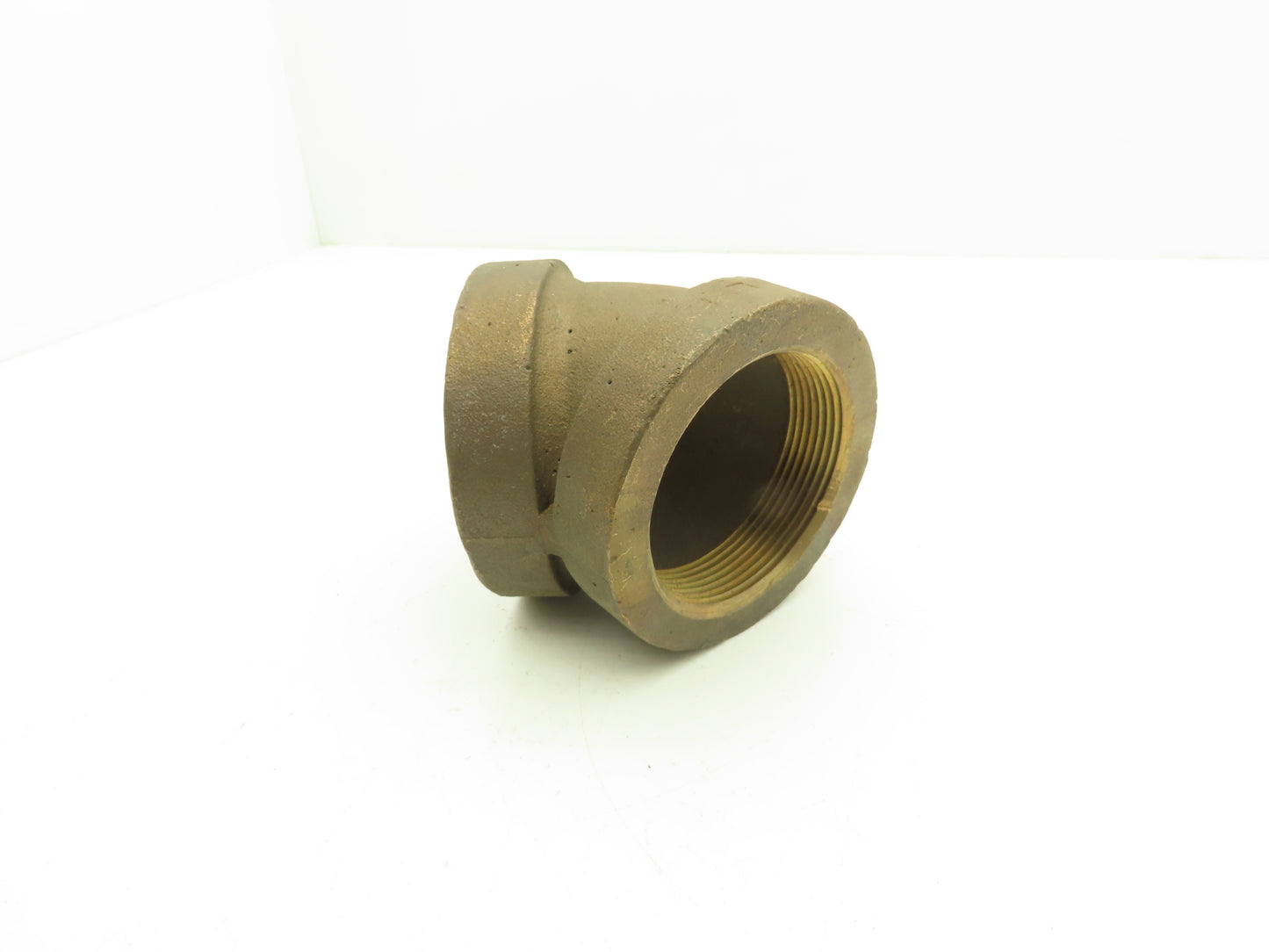 4730-00-116-9450 EE35918 45 Degree Brass Pipe Elbow 3" NPT