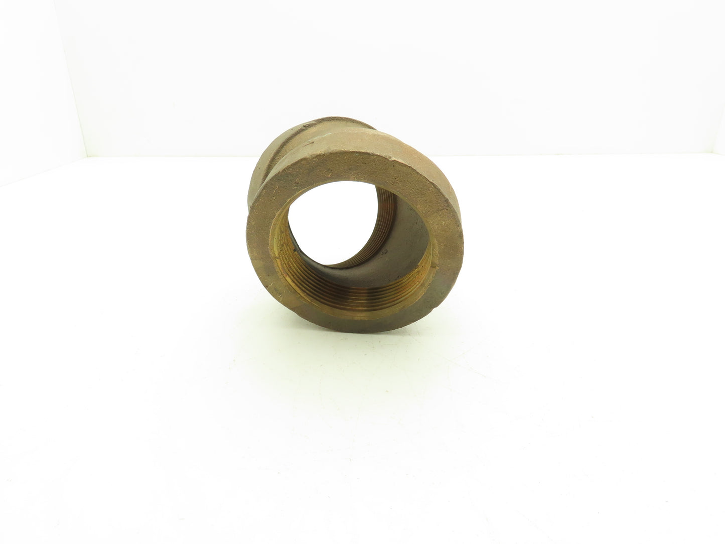 4730-00-116-9450 EE35918 45 Degree Brass Pipe Elbow 3" NPT