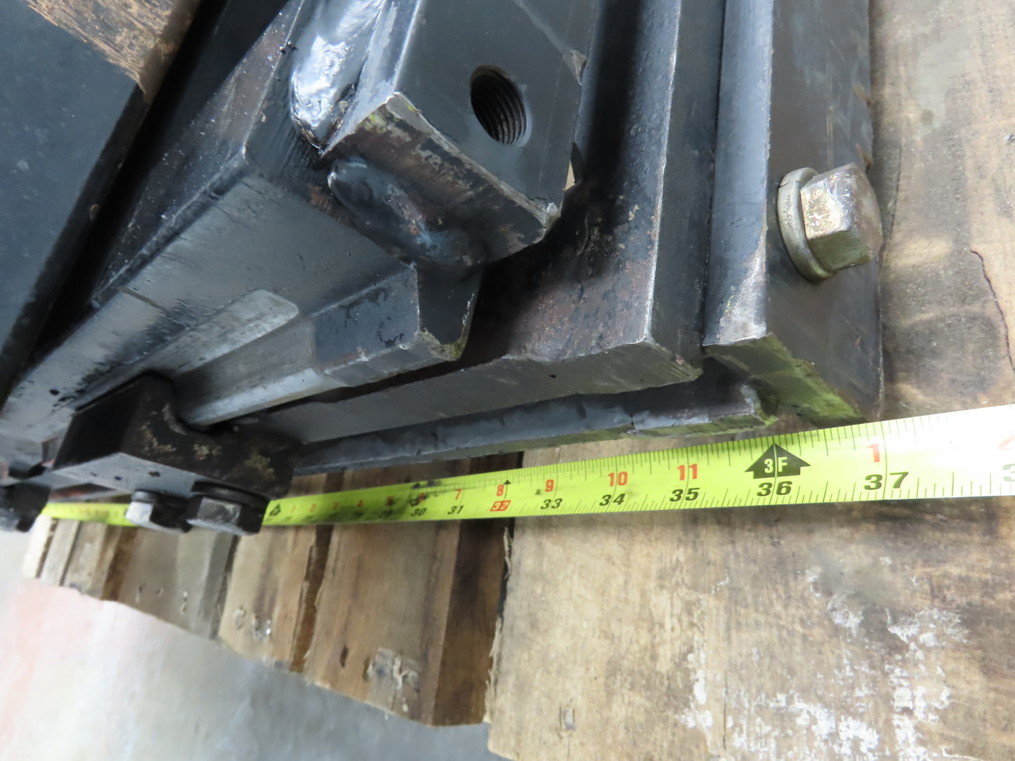 Toyota 5FBCU20 Forklift Mast 189" 3-Stage Tilt Class 2 3860lbs Capacity