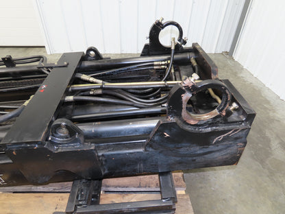 Toyota 5FBCU20 Forklift Mast 189" 3-Stage Tilt Class 2 3860lbs Capacity