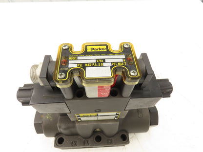 Parker D1VHW004CNYCF56 Directional Solenoid Valve 120V D61VW003C4NYCF563A