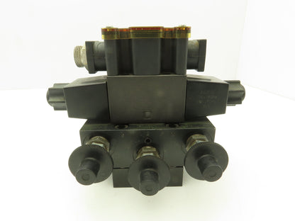 Parker D1VW9CNYCF56 Directional Solenoid Valve Tri-Pressure Relief R2P8YF56MMM