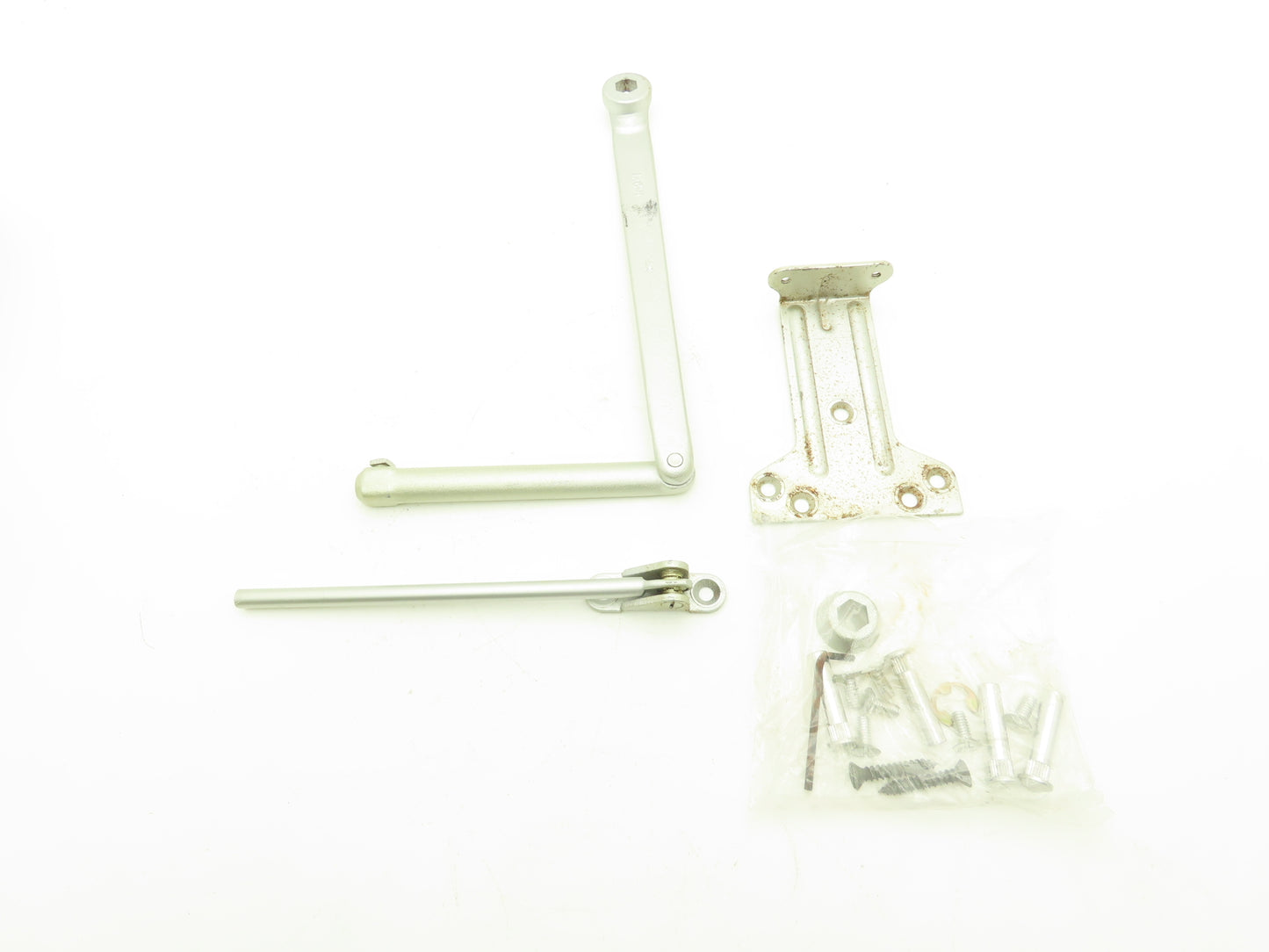 1043 Niftee Automatic Door Closer w/Cover Adjustable Arm Commercial Grade Alum