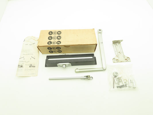 1043 Niftee Automatic Door Closer w/Cover Adjustable Arm Commercial Grade Alum