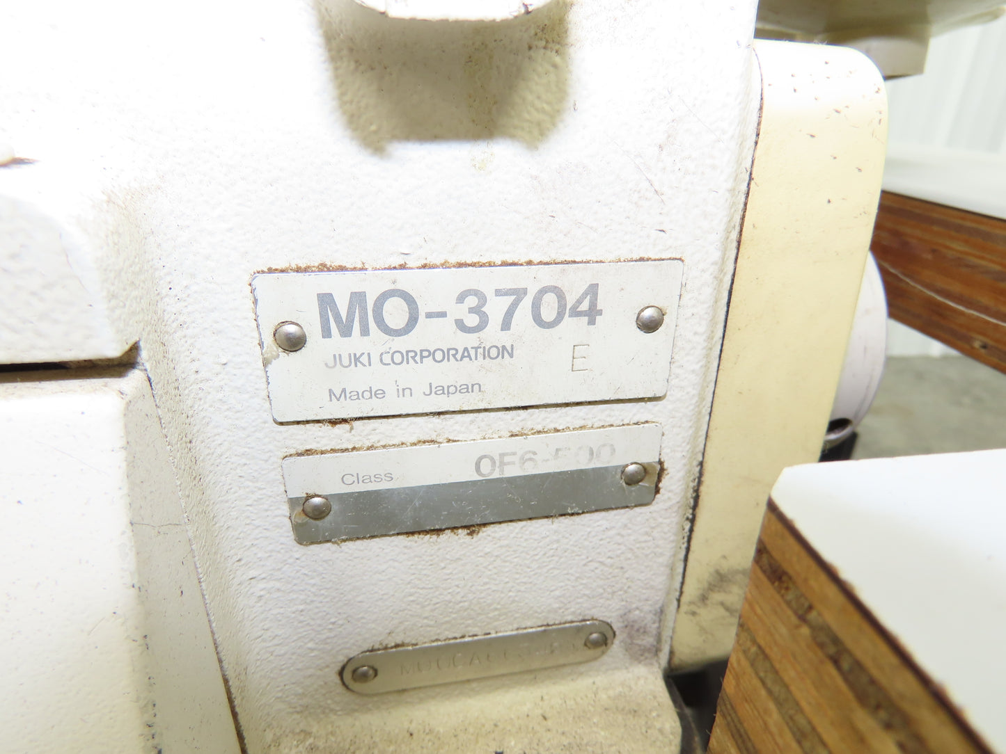 Juki MO-3704 Super Hi Speed 1 Needle Overlock Industrial Sewing Machine 220v 3ph