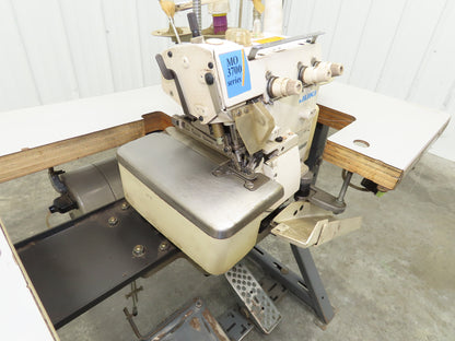 Juki MO-3704 Super Hi Speed 1 Needle Overlock Industrial Sewing Machine 220v 3ph